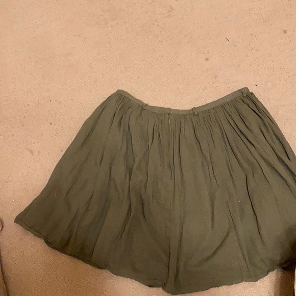 Olive Green Skirt FREE w/other purchase! - Picture 2 of 2